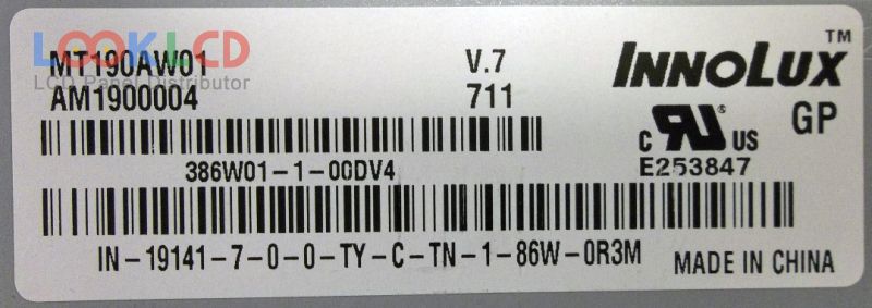 MT190AW01 V.7